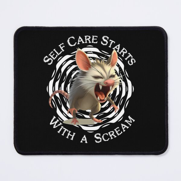 Item preview, Self Care Begins with a Scream – Chaos & Self-Care in One Design! designed and sold by FaeryNuff.