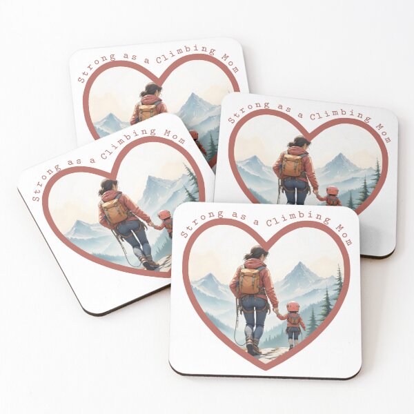 Item preview, Strong as a Climbing Mom designed and sold by wildexperience.