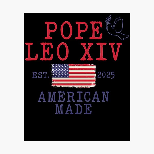 Item preview, Pope Leo XIV First American Pope Habemus Papam designed and sold by Mimoun9.
