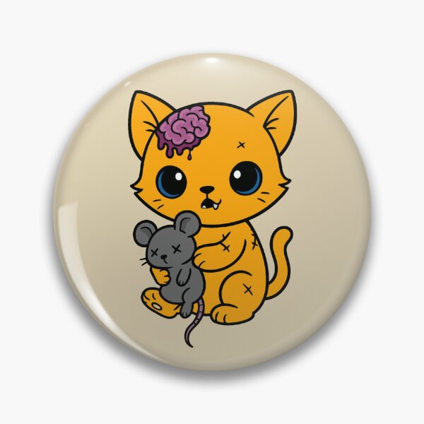 Item preview, Zombie Kitten - Orange designed and sold by AngelMiette.