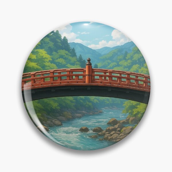 Item preview, The Shinkyo Bridge of Nikko designed and sold by Takeda-art.