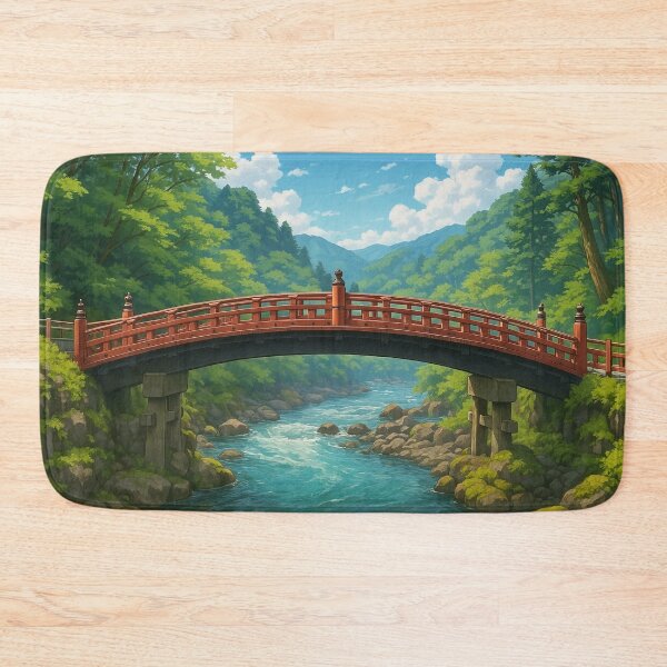 Item preview, The Shinkyo Bridge of Nikko designed and sold by Takeda-art.