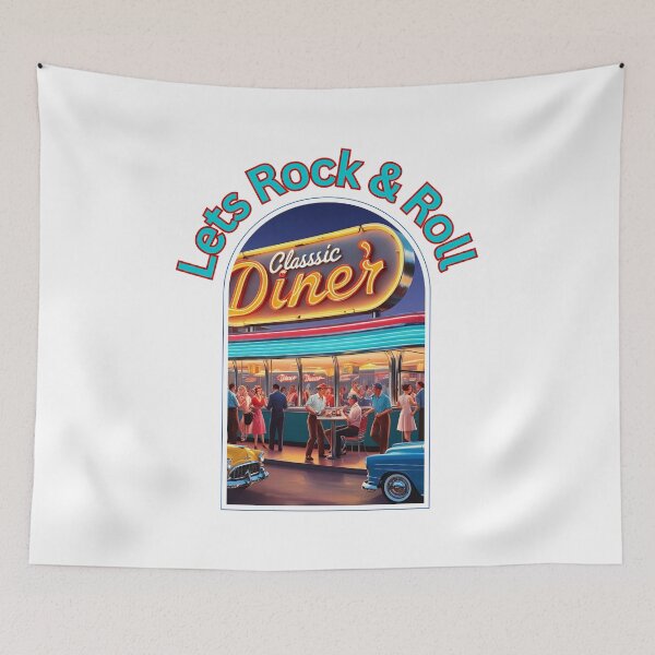Item preview, Lets Rock & Roll - 1950s Diner designed and sold by FAMILY DYNASTY.