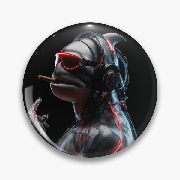 Item preview, shark cyber humanoid designed and sold by Eakpixx.