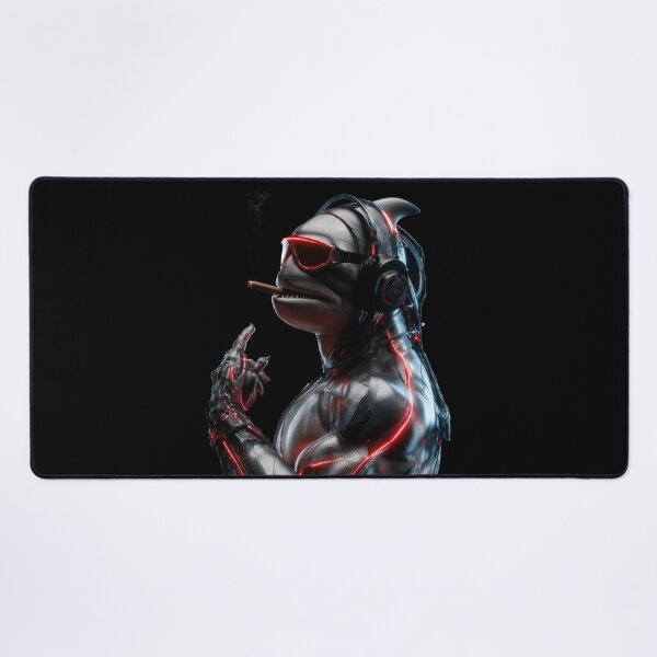 Item preview, shark cyber humanoid designed and sold by Eakpixx.