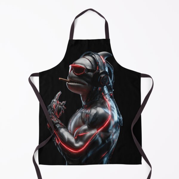 Item preview, shark cyber humanoid designed and sold by Eakpixx.