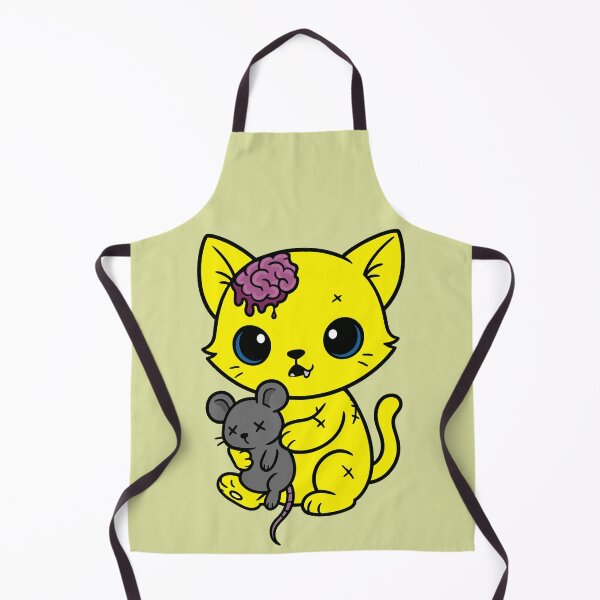 Item preview, Zombie Kitten - Yellow designed and sold by AngelMiette.