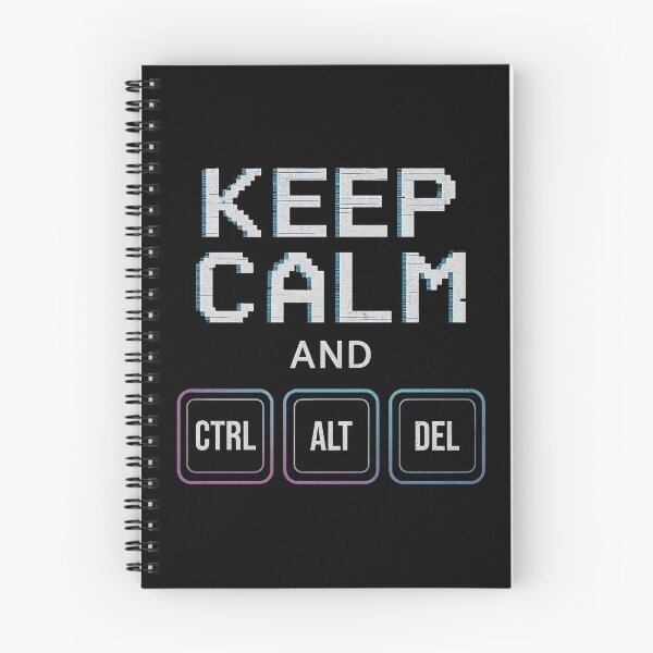 Item preview, Keep Calm and Ctrl Alt Del – Vintage Computer Tech Nostalgia designed and sold by Honominu.