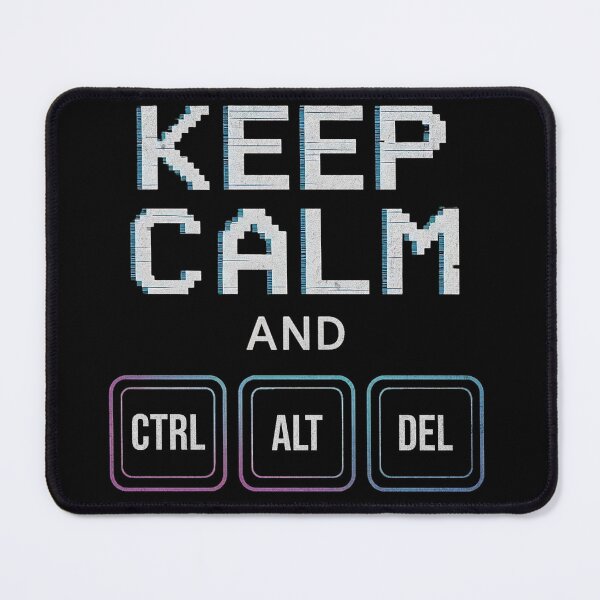 Item preview, Keep Calm and Ctrl Alt Del – Vintage Computer Tech Nostalgia designed and sold by Honominu.