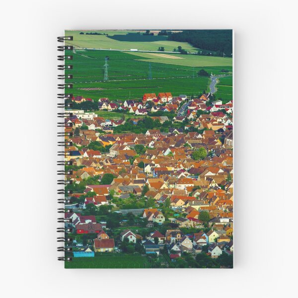 Item preview, Little alsacien village Scherwiller in green vineyards designed and sold by Alexander Sorokopud.