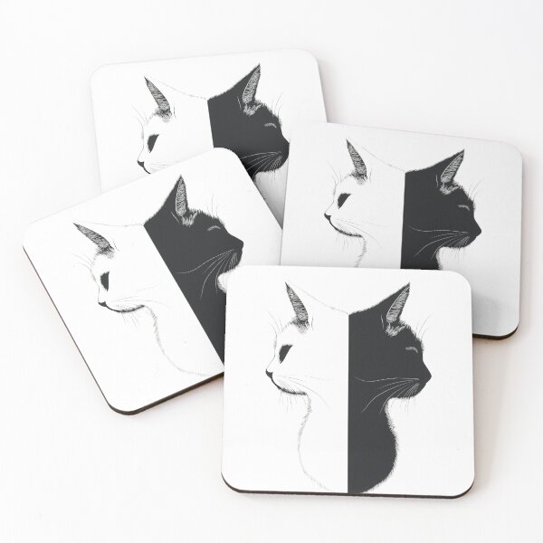 Item preview, Black and White Cat designed and sold by Mphun.