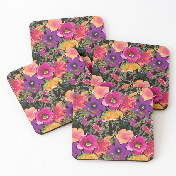 Item preview, Vibrantly Colorful Flower Garden And Leaves Contemporary Designs  designed and sold by DEC02.