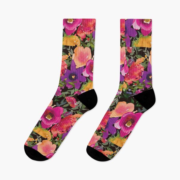 Item preview, Vibrantly Colorful Flower Garden And Leaves Contemporary Designs  designed and sold by DEC02.