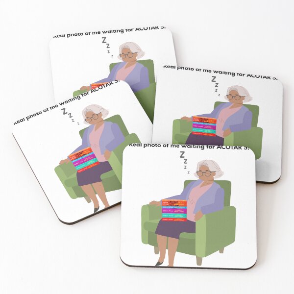Item preview, Me waiting for ACOTAR 5 designed and sold by ACourtofLucien.