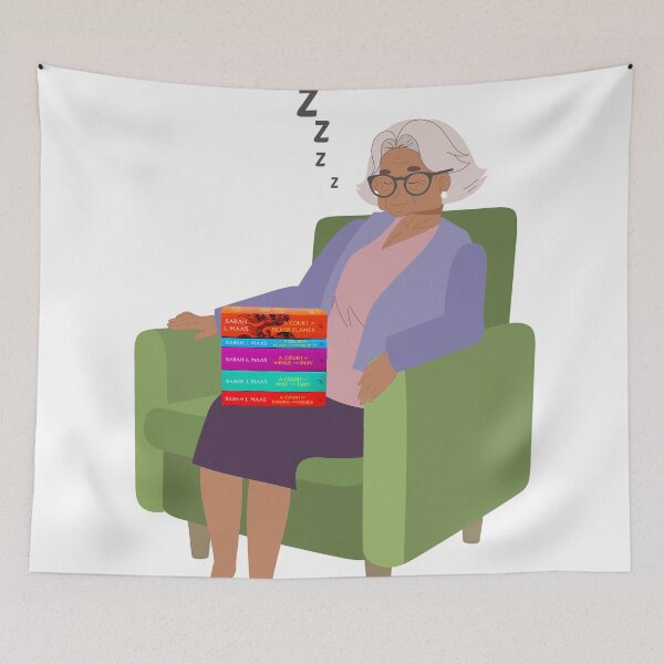 Item preview, Me waiting for ACOTAR 5 designed and sold by ACourtofLucien.