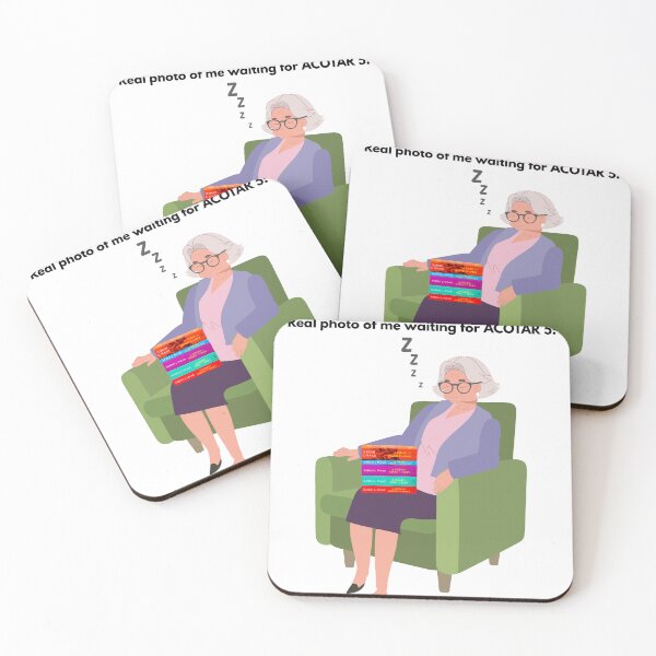 Item preview, Me waiting for ACOTAR 5 designed and sold by ACourtofLucien.