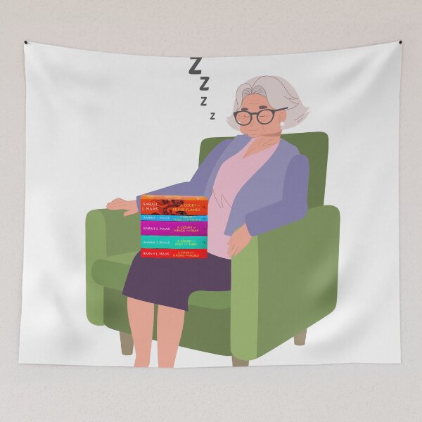 Item preview, Me waiting for ACOTAR 5 designed and sold by ACourtofLucien.