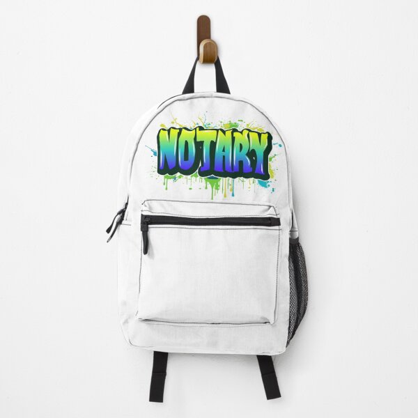 Item preview, Notary – Bold Graffiti Splatter Street Art Design designed and sold by NotaryLife.