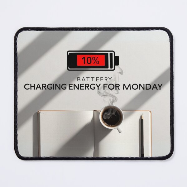 Item preview, Coffee, Monday, Low Energy, Minimalist Design, Mug designed and sold by All Creative Designer.