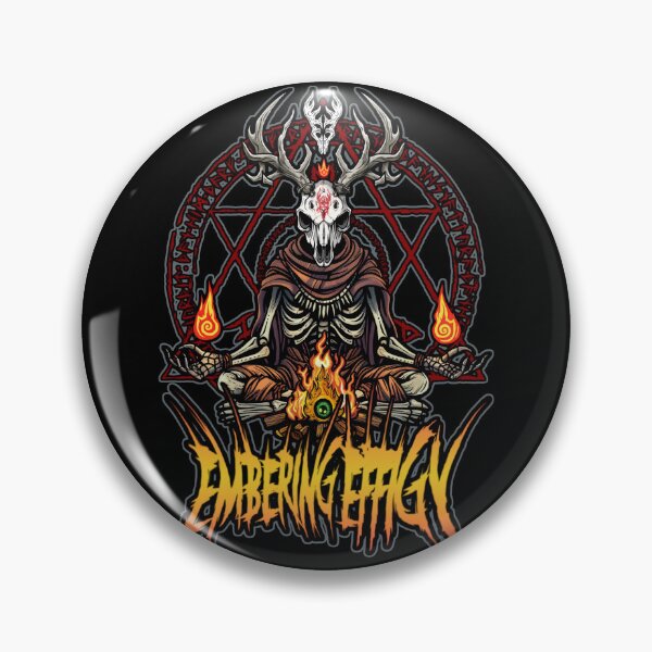 Item preview, Embering Effigy (Logo) designed and sold by Skally Cap Hooligans©.