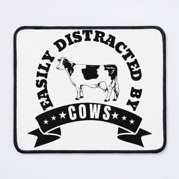 Item preview, Easily Distracted By Cows designed and sold by Minimalismat.