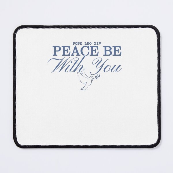 Item preview, Pope Leo XIV Peace be with you designed and sold by Mimoun9.