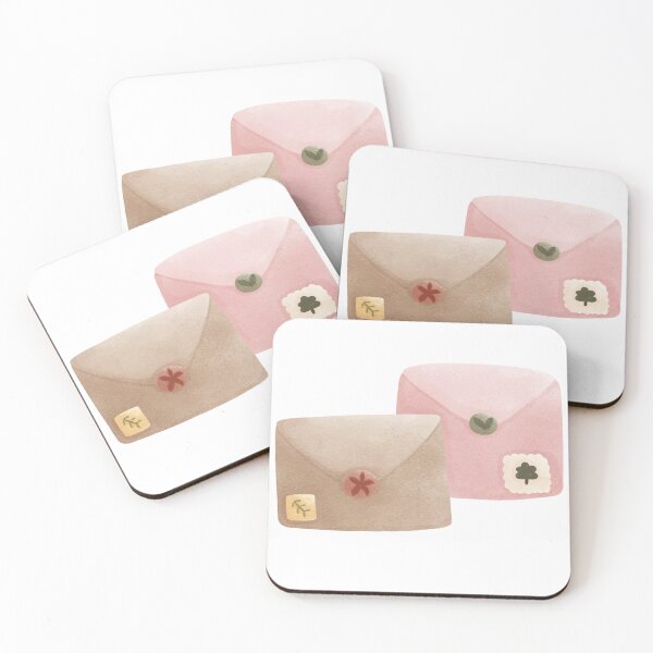 Item preview, Vintage Envelope Illustration - Cute Minimal Love Letters designed and sold by inelistudio.