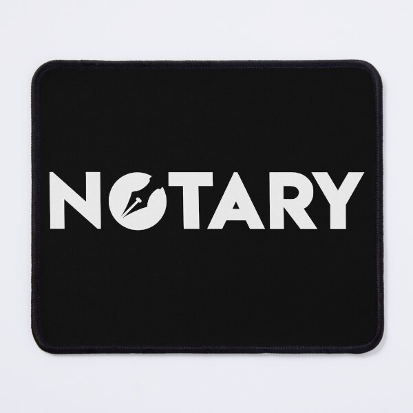 Item preview, Notary – Minimalist Pen Icon Typography Design designed and sold by NotaryLife.
