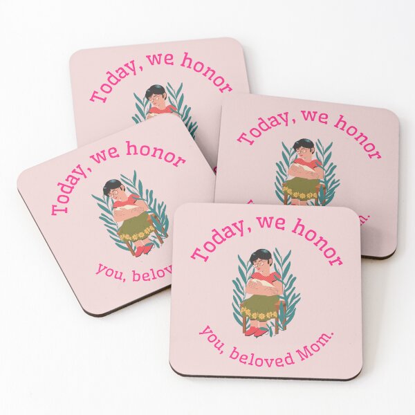 Item preview, Today, we honor you, beloved Mom. designed and sold by Snarkers Promotions .