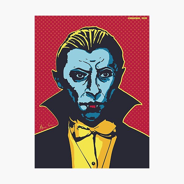 Item preview, Popart Dracula  designed and sold by NanobugCreates.