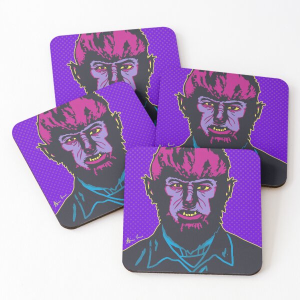 Item preview, Popart Wolfman designed and sold by NanobugCreates.
