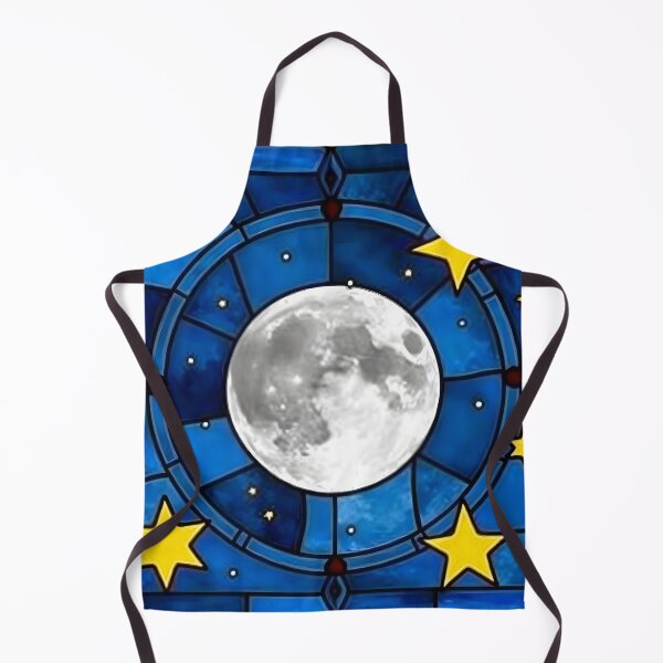 Item preview, Moon and Stars, Celestial Compatible Starry Night Sky Space designed and sold by Araglowcorner.