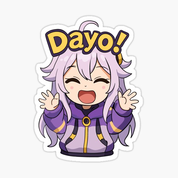 Item preview, Henya the Genius Mario Party Style Sticker "Dayo!" designed and sold by Valcristortiz.