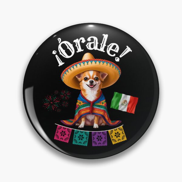 Item preview, ¡Órale Chihuahua! – Cute Sombrero Dog with Mexican Fiesta Vibes designed and sold by Fredster1966.