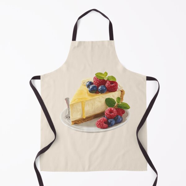 Item preview, Cheesecake With Fresh Berries On A Plate designed and sold by Alicia Chee.