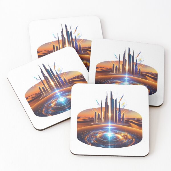 Item preview, Cosmic Dubai Rise Aestetic, Trendy,Reloaded, Viral Drop 2025 designed and sold by Imaginarium of Chaos falcon88 .