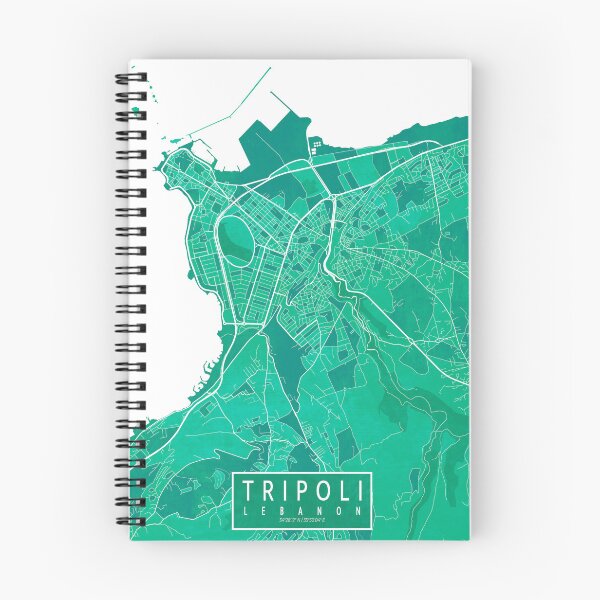 Item preview, Tripoli City Map of Lebanon - Watercolor designed and sold by deMAP.