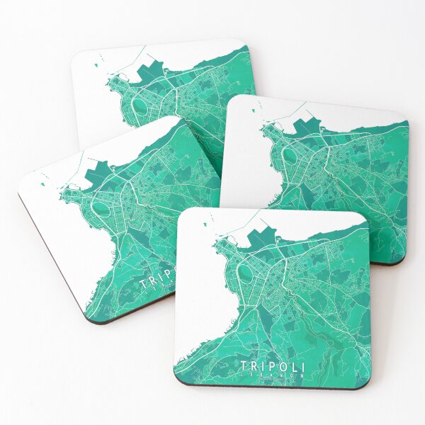 Item preview, Tripoli City Map of Lebanon - Watercolor designed and sold by deMAP.