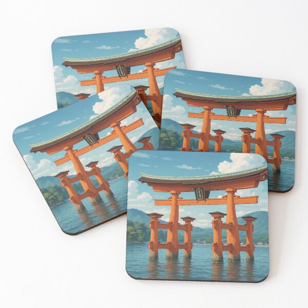 Item preview, Floating Torii of Itsukushima Shrine designed and sold by Takeda-art.