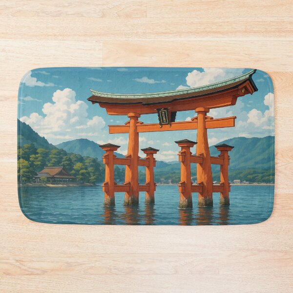 Item preview, Floating Torii of Itsukushima Shrine designed and sold by Takeda-art.