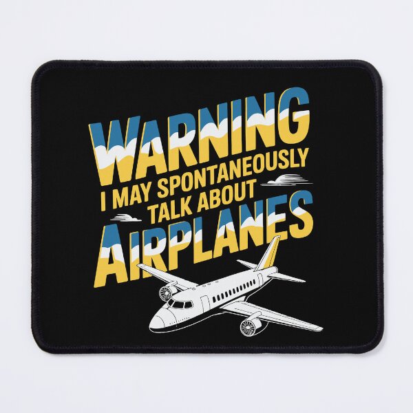 Item preview, Warning Spontaneously Talk About Airplanes - Funny Aviation designed and sold by tmerchtrends.