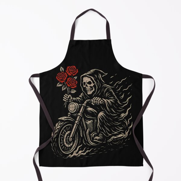 Item preview, Grim Rose Rider – Reaper on the Road of Love designed and sold by AP_1979.