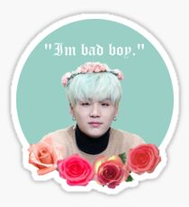 Suga is a bad boy Sticker