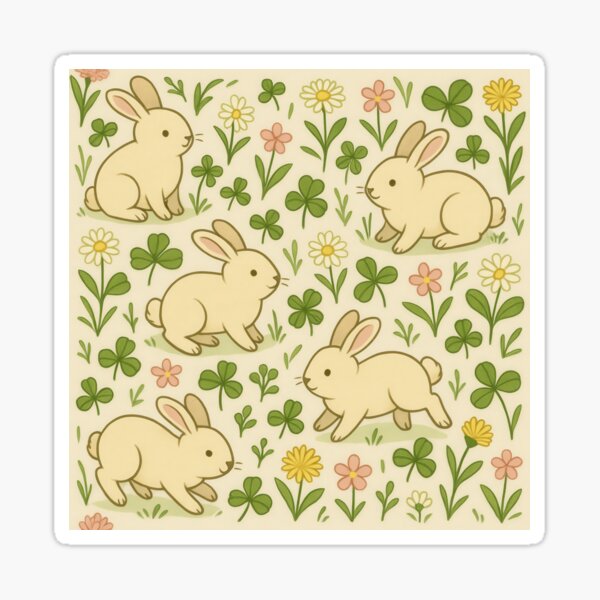 Item preview, Bunny Meadow designed and sold by Glassmaster.
