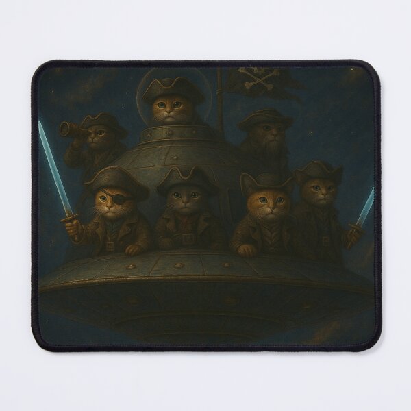 Item preview, Purrates of the Milky Way designed and sold by Abducted Treasures.