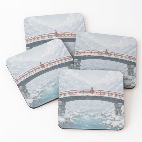 Item preview, Nikko Shinkyo Bridge in Winter designed and sold by Takeda-art.