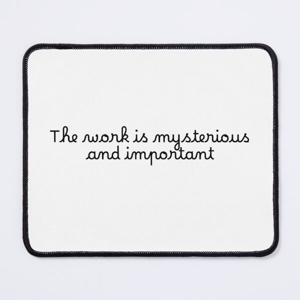Item preview, The work is mysterious and important designed and sold by SWETA HALDER.