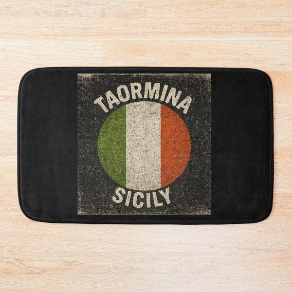 Item preview, Vintage Taormina Sicily Travel Poster, Italian Flag designed and sold by Right-UR.