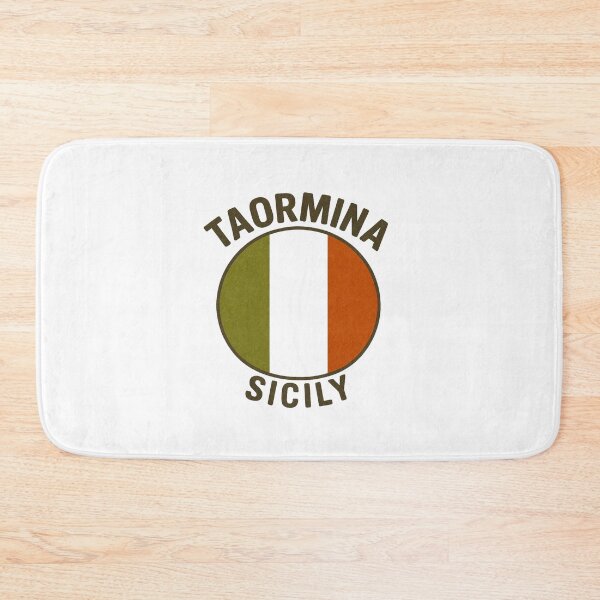 Item preview, Vintage Taormina Sicily Travel Poster, Italian Flag designed and sold by Right-UR.