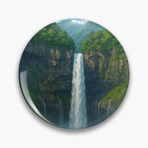 Item preview, The Kegon Falls at Nikko designed and sold by Takeda-art.